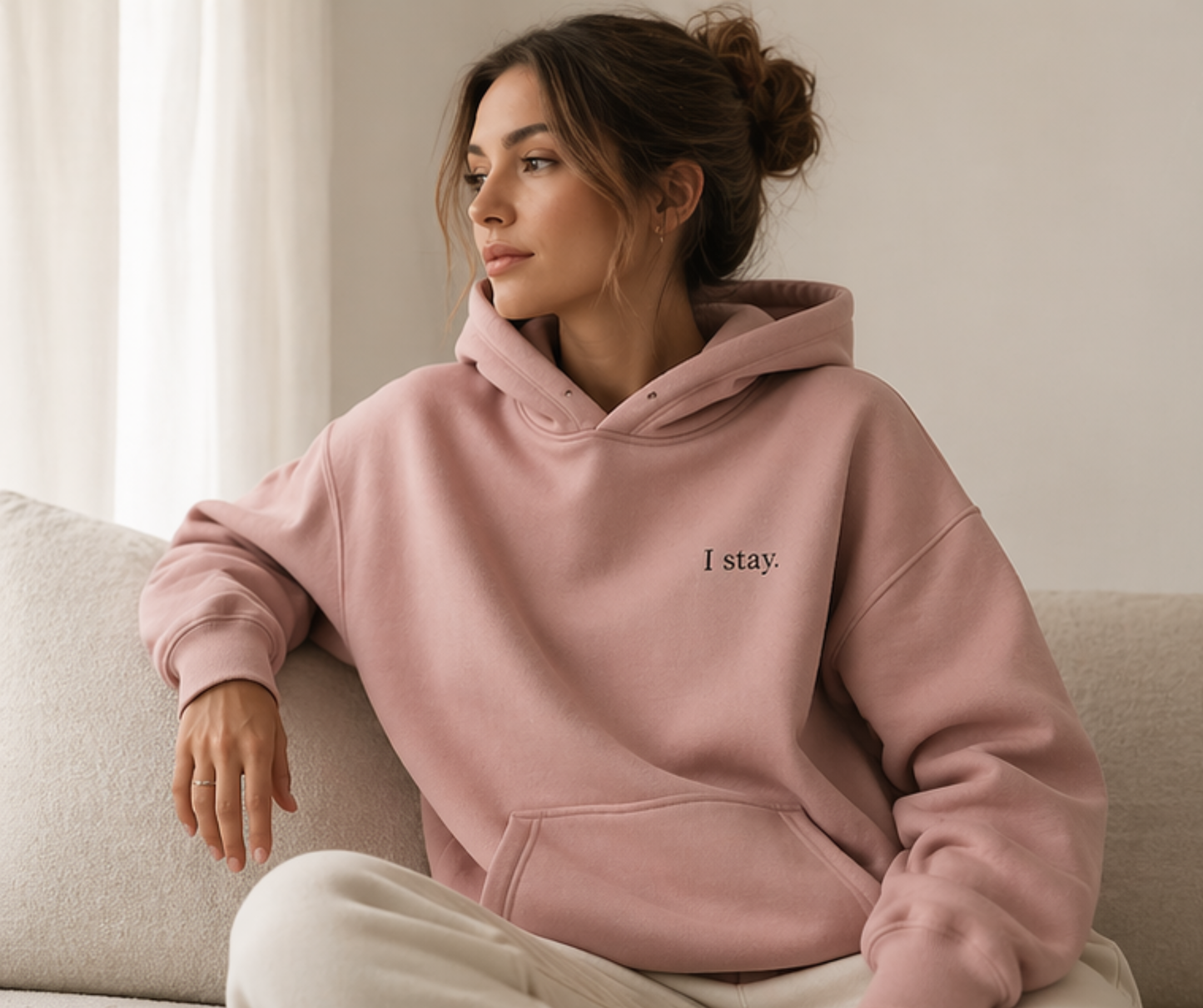 I stay. — Hoodie