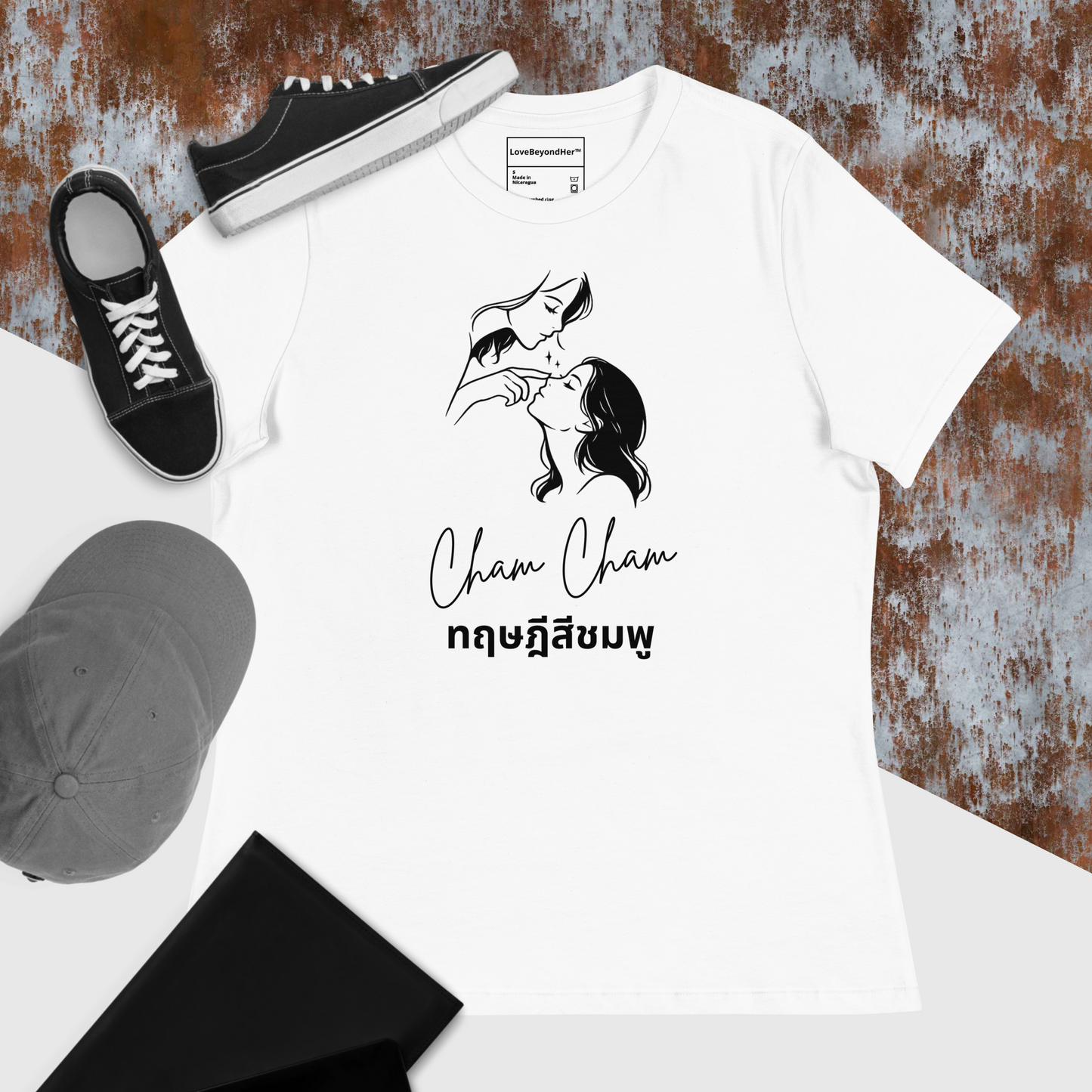 In Control – Women Line Art Statement Tee